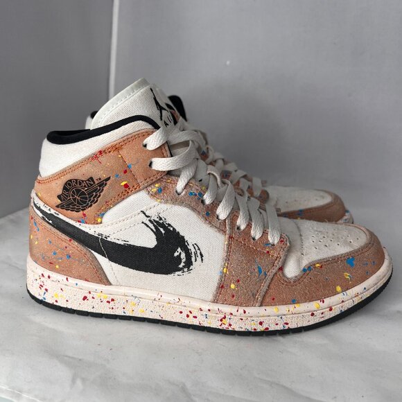 Nike | Shoes | Nike Air Se Mid Brushstroke Paint Splatter  display picture 1